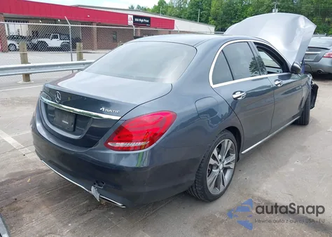2015 Mercedes-Benz C 300 4Matic/Luxury 4Matic/Sport 4Matic из США, поврежденный, VIN 55SWF4KB5FU020235